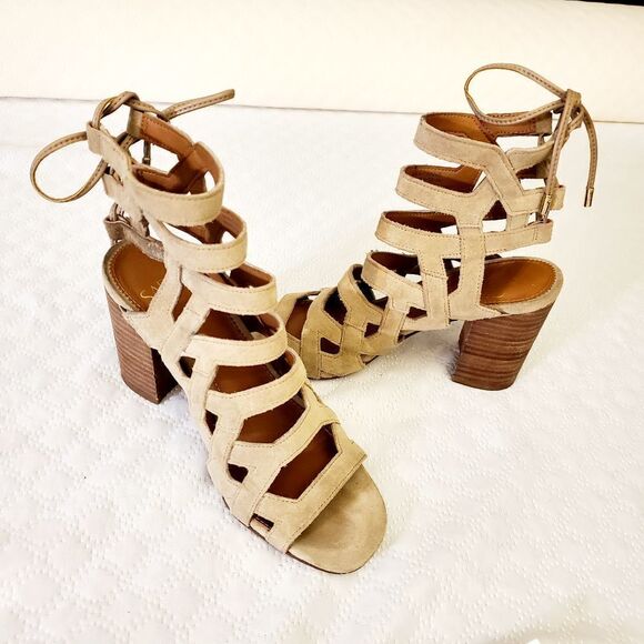 Franco Sarto Strappy  Sandals Size 6M - Picture 1 of 11